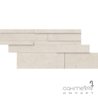Настінна плитка 30х60 Cerdisa Archistone Limestone Crema MOSAICO 3D (бежева)
