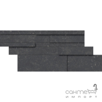Настінна плитка 30х60 Cerdisa Archistone Darkstone MOSAICO 3D (темно-сіра)