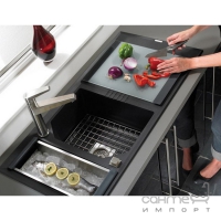 Дошка для кухонної мийки Longran Helix CB 0122 скло