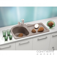 Кухонна мийка з сушкою Alveus Futur 40L 1067434 А51 beige