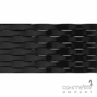 Настенная плитка, декор 30Х60 Grespania Kori Negro (черная)