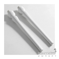 Пара керамічних ніг для раковини Artceram Hermitage HEC007 01; 00 (білий)