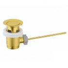 Донний клапан для раковини Webert AC0406010 золото