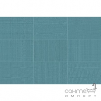 Настінна плитка під тканину 12х18 Imola KIKO OT (синя)