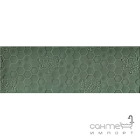 Плитка настенная 25х75 Imola POETIQUE MARAIS 2D (зеленая)