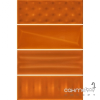 Плитка настенная 12,5х33,3 Imola POP COOL O (оранжевая)