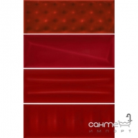 Настінна плитка 12,5х33,3 Imola POP COOL R (червона)