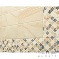 Настенная плитка под мрамор 31,6x60 EcoCeramic Barcelona Marfil (белая)