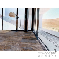 Плитка підлога під камінь 60x60 EcoCeramic Canyon Siena (коричнева)