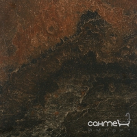 Напольная плитка под камень 60x60 EcoCeramic Canyon Oxid (темно-коричневая)