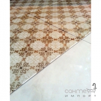 Плитка для підлоги, декор 45x45 EcoCeramic Hermitage Decorado Mix