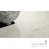 Настінна плитка під мармур, декор EcoCeramic Reale Decor Flor Oro Marfil (біла)