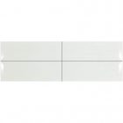 Настінна плитка для кухні 20x60 EcoCeramic Vintage Blanco (біла)