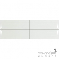 Настенная плитка для кухни 20x60 EcoCeramic Vintage Blanco (белая)