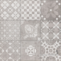 Напольная плитка, декор 60x60 Keros Ceramica BETON DECORADO ACERO
