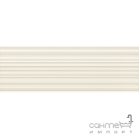 Настінна плитка декор 20x60 Keros Ceramica CONCEPT WAVE BEIGE (бежева)