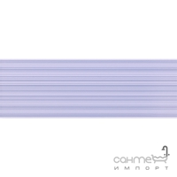 Настенная плитка, декор 20x60 Keros Ceramica CONCEPT WAVE LILA (лиловая)