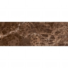 Настенная плитка под мрамор 25x70 Keros Ceramica Vita Cuero (коричневая)