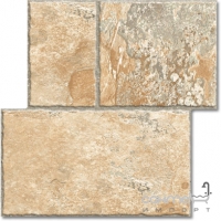 Плитка підлога під натуральний камінь 41x41 Keros Ceramica Pacific Beige (бежева)