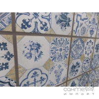 Клинкерная плитка, декор 12x25 Gres de Aragon Retro Azul