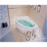Акриловая ванна PoolSpa Europa 165 PWA4610ZS000000 правая на каркасе