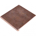 Напольная плитка, ступень 30x33 Gres de Aragon Duero Peldano Roa (коричневая)