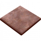Плитка для підлоги, кутовий сходинка 33x33 Gres de Aragon Duero Esquina de Peldano Roa (коричнева)