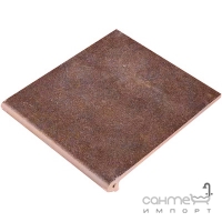 Плитка для підлоги, сходинка 30x33 Gres de Aragon Duero Peldano Roa (коричнева)