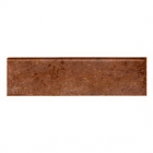 Клинкерная плитка, плинтус 8x33 Gres de Aragon Mytho Rodapie Rubino (коричневая)