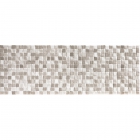 Настенная плитка, декор под мозаику 25х70 Atrium Alpha Cubic Marengo (серая)