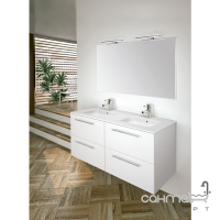 Комплект мебели для ванной комнаты Royo Group Bannio Easy 120 в цвете