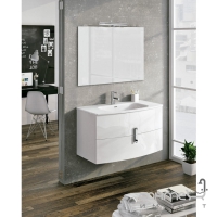 Комплект мебели для ванной комнаты Royo Group Bannio Round Trend 100 в цвете