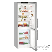 Двухкамерный холодильник с нижней морозилкой Liebherr Cef 3425 Comfort (А+++) серебристый