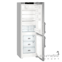 Двокамерний холодильник з нижньою морозилкою Liebherr Cef 3425 Comfort (А+++) сріблястий