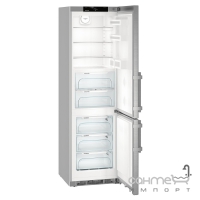 Двокамерний холодильник з нижньою морозилкою Liebherr CBPef 4815 Comfort BioFresh (А+++) сріблястий