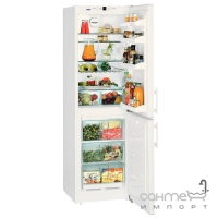Двокамерний холодильник з нижньою морозилкою Liebherr CN 3033 Comfort NoFrost (А+) білий