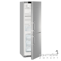 Двокамерний холодильник з нижньою морозилкою Liebherr CNef 4315 Comfort NoFrost (А+++) сріблястий