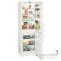 Двухкамерный холодильник с нижней морозилкой Liebherr CUN 3033 Comfort NoFrost (А+) белый