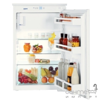 Вбудований малогабаритний холодильник з верхньою морозилкою Liebherr IKS 1614 Comfort Door Sliding (А++)