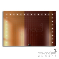 Прямокутне дзеркало з LED підсвічуванням Juergen LED Star 03 120х55