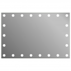 Прямоугольное зеркало с LED лампами Juergen Hollywood 4 120х80