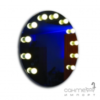 Зеркало с LED лампами Juergen Hollywood R 50х50