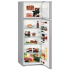 Двокамерний холодильник з верхньою морозилкою Liebherr CTPsl 2921 Comfort (А++) сріблястий