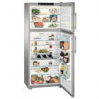 Двокамерний холодильник із верхньою морозилкою Liebherr CTNes 4753 Premium NoFrost (А+) сріблястий