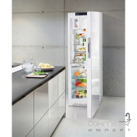 Холодильна камера з верхньою морозильною камерою Liebherr KBPgw 4354 Premium BioFresh (А+++) біла
