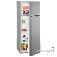 Двухкамерный холодильник с верхней морозилкой Liebherr CTPsl 2521 Comfort (А++) серебристый