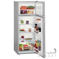 Двухкамерный холодильник с верхней морозилкой Liebherr CTPsl 2521 Comfort (А++) серебристый