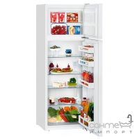 Двокамерний холодильник з верхньою морозилкою Liebherr CTP 2921 Comfort (А++) білий
