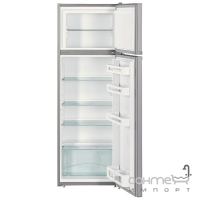 Двухкамерный холодильник с верхней морозилкой Liebherr CTPsl 2921 Comfort (А++) серебристый