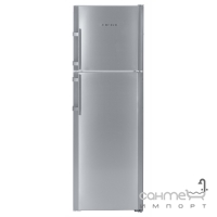 Двокамерний холодильник з верхньою морозилкою Liebherr CTPesf 3316 Comfort (А++) сріблястий